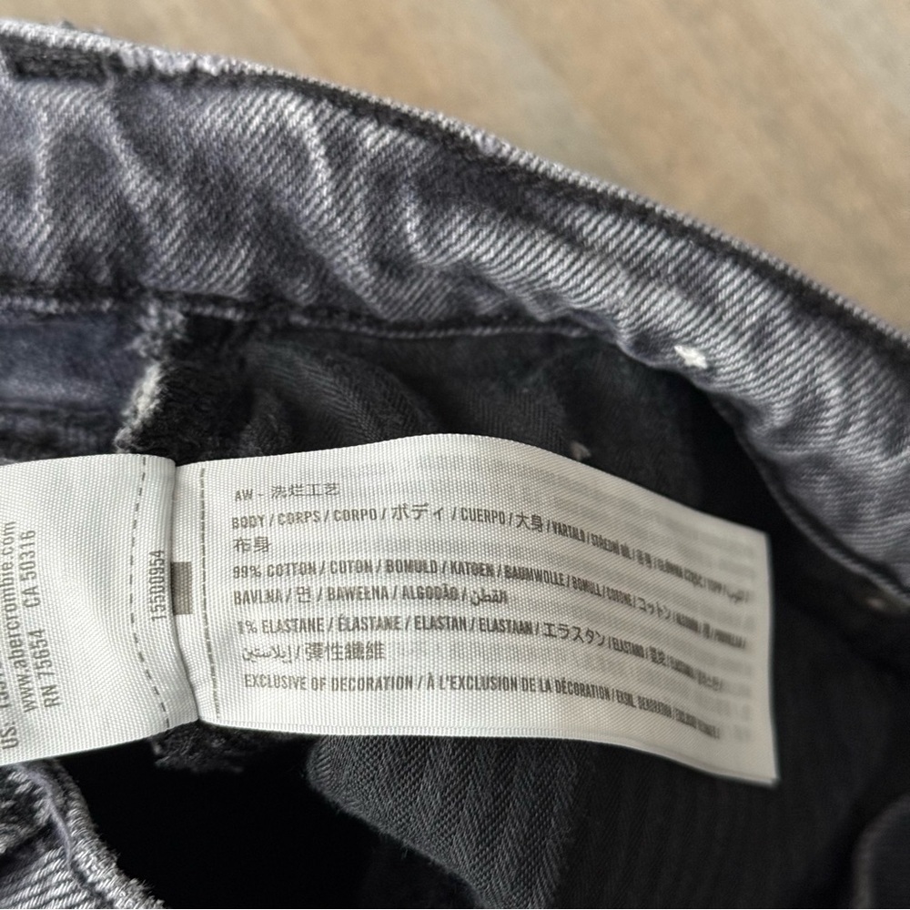 Abercrombie & Fitch Women's Gray Jeans - Picture 8 of 9